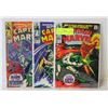 Image 1 : MARVEL COMICS CAPTAIN MARVEL #2,4,5 (1968)