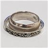 Image 2 : JP105-203 SILVER LOT OF 2 MARCASITE RING