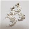 Image 3 : JP105-214 SILVER EARRINGS