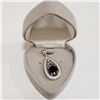 Image 4 : JP105-217 SILVER SAPPHIRE CZ PENDANT