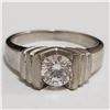 Image 1 : JP105-220 SILVER CZ RING