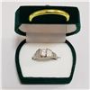 Image 4 : JP105-220 SILVER CZ RING