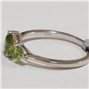 Image 3 : JP105-229 SILVER PERIDOT(1.5CT) RING