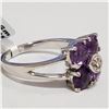 Image 2 : JP105-232 SILVER AMETHYST(2.75CT) RING