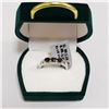 Image 4 : JP105-235 SILVER SAPPHIRE(0.55CT) RING