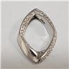 Image 1 : JP105-236 SILVER DIAMOND PENDANT