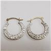 Image 1 : JP105-237 10K CZ EARRINGS