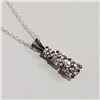 Image 1 : JP105-244 SILVER CZ NECKLACE