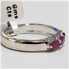 Image 2 : JP105-248 SILVER RUBY(0.9CT) RING