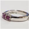 Image 3 : JP105-248 SILVER RUBY(0.9CT) RING