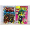 Image 1 : MARVEL COMICS SHE HULK #1, GIANT SIZE X-MEN #1