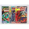 Image 1 : MARVEL COMICS CAPTAIN MARVEL #12, 16, 40 (1969)