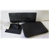Image 1 : BLACK LAPTOP CASE, MOUSE TRACK PAD, WIRELESS-