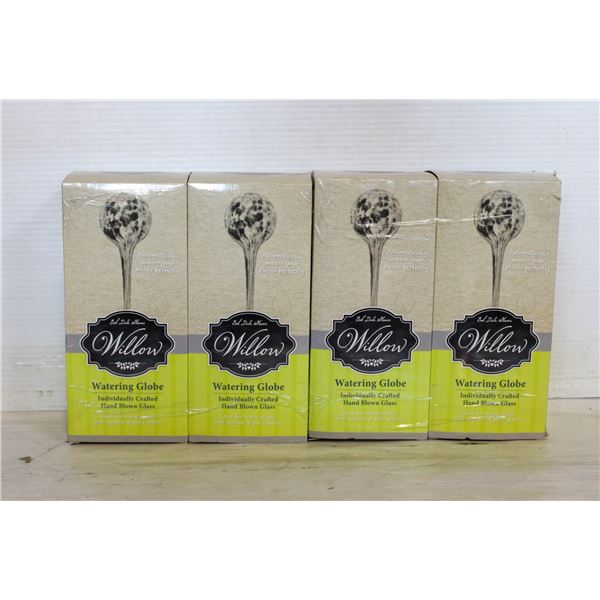 LOT OF FOUR WILLOW SLOW WATERING SPOUTS