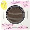 Image 1 : 12)  CANADIAN 1901 VICTORIAN LARGE PENNY.