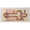 Image 1 : 4)  FROM 1987 CANADA $2.00 BANKNOTE.
