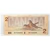 Image 2 : 4)  FROM 1987 CANADA $2.00 BANKNOTE.