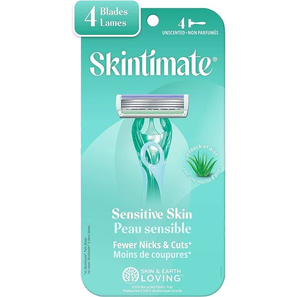 NEW 4 SKINTIMATE RAZORS