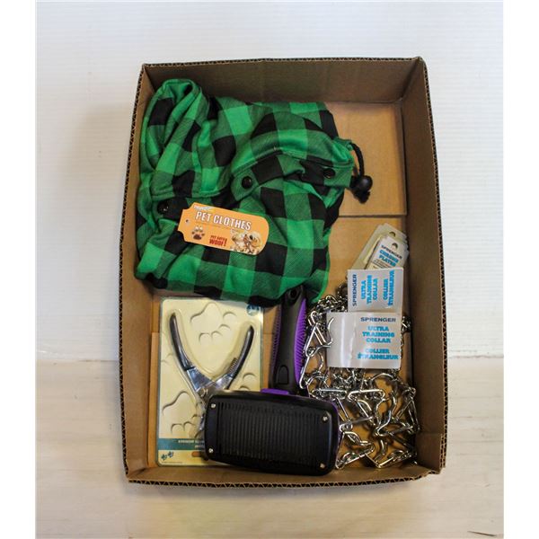 NEW DOG ITEMS (XL JACKET)