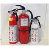 Image 1 : LOT OF 3 FIRE EXTINGUISHER