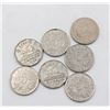 Image 1 : 1906-1948 VARIOUS OLD CANADA/USA NICKELS