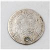 Image 1 : 1787 SILVER AUSTRIA 20 KREUZER COIN, HOLED