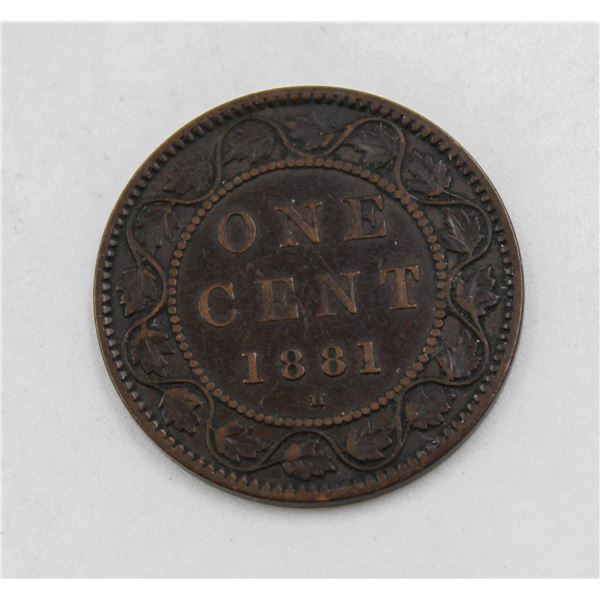 1881 CANADA LARGE 1 CENT COIN