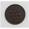 Image 1 : 1881 CANADA LARGE 1 CENT COIN