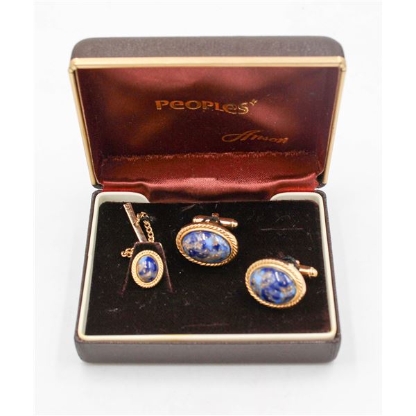 ESTATE SODALITE GEMSTONE CUFFLINKS