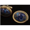 Image 2 : ESTATE SODALITE GEMSTONE CUFFLINKS