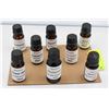 Image 1 : NEW 8 BOTTLES 10 ML "FRAGRANCE" ASSORTED OILS