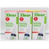 Image 1 : NEW SEALED 3 BOXES XCLEAR NASAL SPRAY DAILY RELIEF
