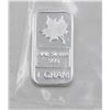 Image 1 : 1 GRAM SILVER MAPLE BAR