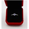 Image 1 : #1173-0.45 CT NATURAL OVAL TANZANITE SET IN 925
