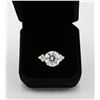 Image 1 : #1172-CUSTOM HAND SET 6.00 CT GRA CERTIFIED ROUND