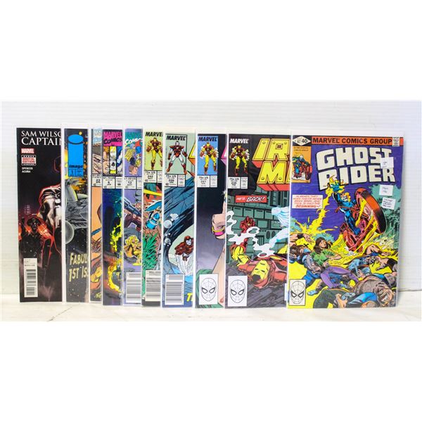 LOT OF 10 COLLECTOR COMICS