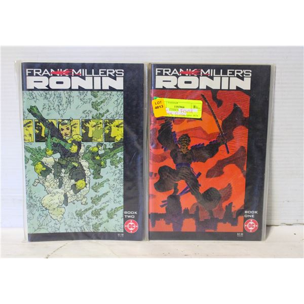 FRANK MILLER'S RONIN DC COMICS BOOK ONE & TWO