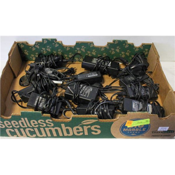 LOT OF COMPUTER POWER SUPPLY CORDS