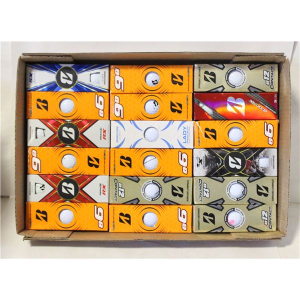 FLAT ASST BRIDGESTONE RECLAIMED GOLF BALLS