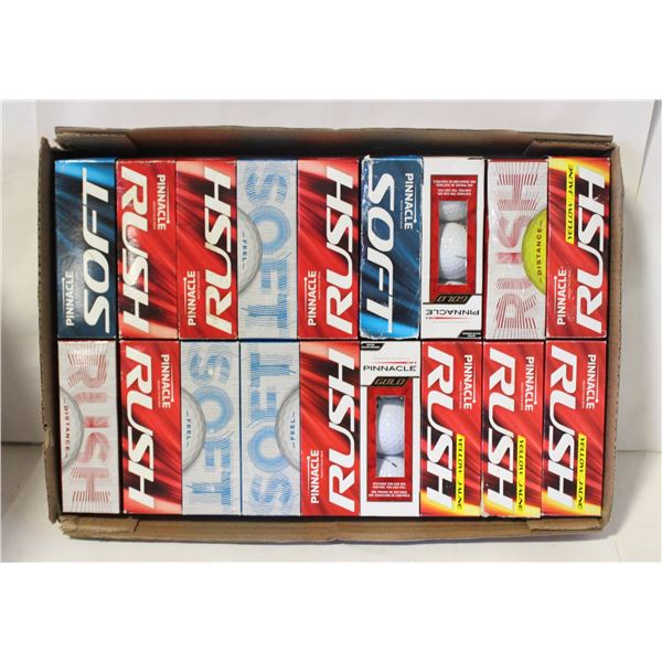 FLAT ASST PINNACLE RECLAIMED GOLF BALLS