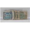 Image 1 : 11 WWII UCCUPIED JAPAN ALLIED MILITARY CURRENCY