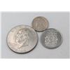 Image 1 : 3 VARIOUS OLD CANADA & USA COINS
