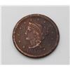 Image 2 : 1850 LARGE USA 1 CENT COIN
