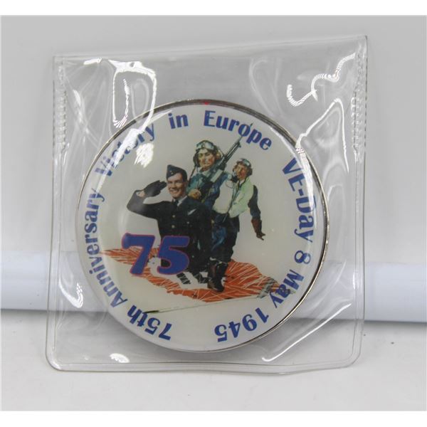 WWII VE-DAY CANADA ARMED FORCES CHALLENGE COIN