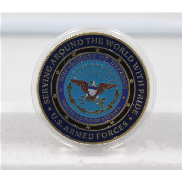UNITED STATES ARMED FORCES CHALLENGE COIN