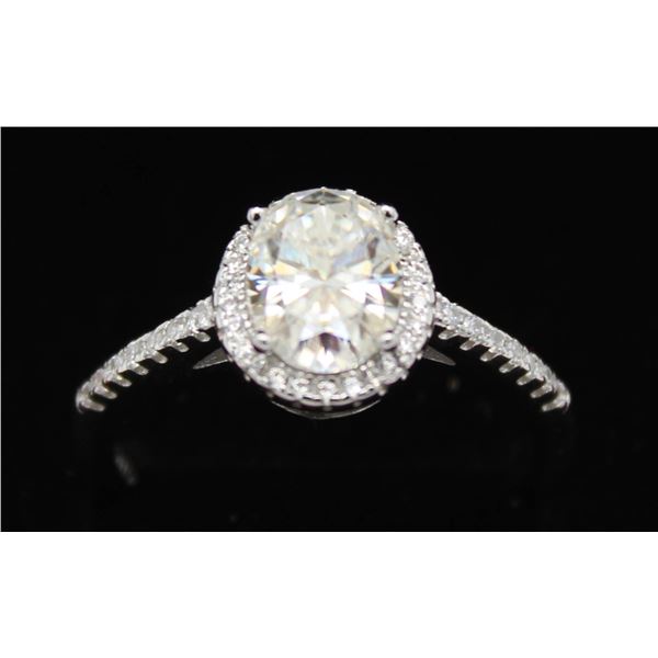 #1151-1.50 CT GRA CERTIFIED OVAL BRILLIANT