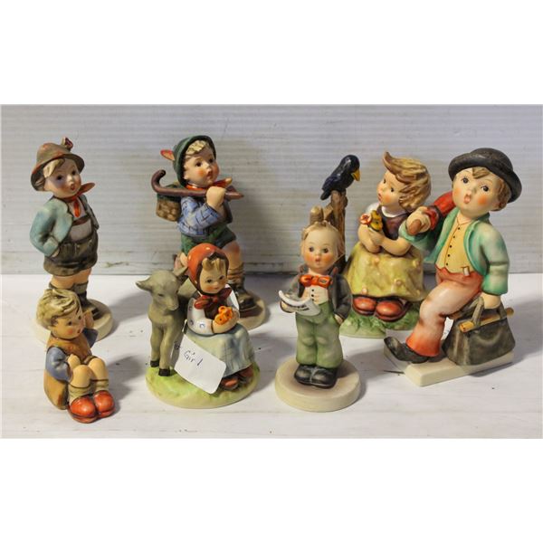 FLAT OF GOEBEL FIGURINES