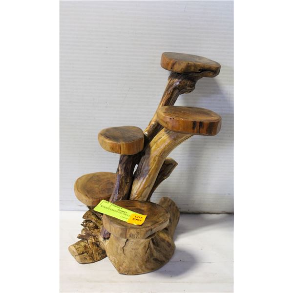 WOOD CARVED DECORATION