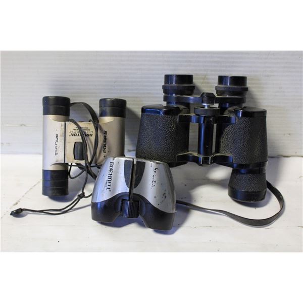 3 SETS - BINOCULARS