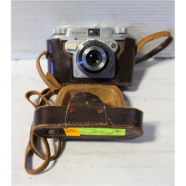 VINTAGE STRATO 35 CAMERA W/ VINTAGE KODAK REF BOOK